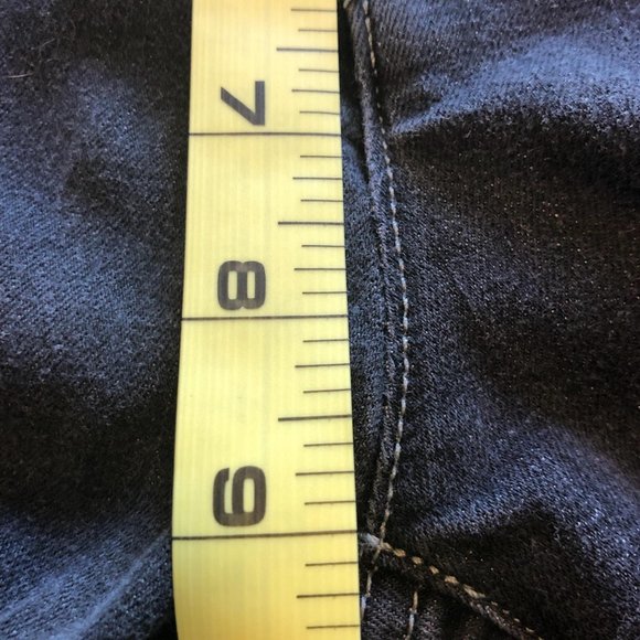 EUC Eileen Fisher Black Stretch Denim Jeans - Picture 6 of 10